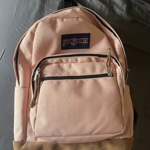 Pink Jansport backpack
